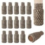 Lot de 16 chaussettes antidrapantes pour pieds de chaise, pieds de chaise, pieds de chaise, pieds de ...