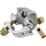 Lot de 16 coupleur d?�chafaudage zingu� �lectrolytique �48 x 48 mm ? serre?joint l�ger �lectrozingu� ...