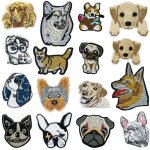 Lot de 16 ecussons thermocollants, chien patch thermocollant ecusson � coudre patch applique pour v�tement ...