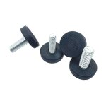 Lot de 16 pieds de nivellement rglables en hauteur, filetage m6, robustes, avec crous en t, pour protection ...