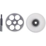 Lot de 2 accessoires de rechange pour hachoir � viande en m�tal et plastique 80 mm de diam�tre pour hachoir ...