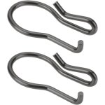 Lot de 2 actionneur de soupape de commande de volet d'�chappement �lectronique pince � ressort fixe 1830762032 ...