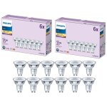 Lot de 12 ampoules led philips classic spot gu10 3, 5w (équivalent 35w) ? lumière blanche chaude 2700k ... Lot de 12 ampoules led philips classic spot gu10 3, 5w (équivalent 35w) ? lumière blanche chaude 2700k ...