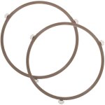Feiyue - lot de 2 anneaux de plateau tournant pour micro - ondes, plateaux de four à micro - ondes, support ... Feiyue - lot de 2 anneaux de plateau tournant pour micro - ondes, plateaux de four à micro - ondes, support ...
