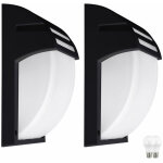 Lot de 2 appliques fa�ades balcon maison porte jardin lampes d'ext�rieur dans un ensemble comprenant ...