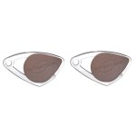 Lot de 2 badges mifare de proximit marron 08 - 0107 - scuris rfid tanche ip68 accs contrl pour ...