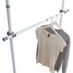 Lot de 2 barres porte vêtements télescopique pour série herkules wenko tringle à vêtement extensible, ... Lot de 2 barres porte vêtements télescopique pour série herkules wenko tringle à vêtement extensible, ...