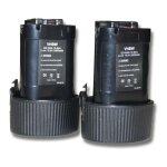 2x batterie compatible avec makita radio de chantier bmr102, bmr101, bmr103, bmr103b, bmr100 outil �lectrique ...