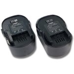Vhbw - 2x batterie compatible avec w�rth master sd 14. 4 outil �lectrique (3000 mah, nimh, 14, 4 v)