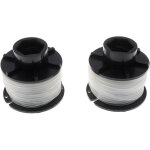 Lot de 2 bobineaux adaptables coupe bordure black & decker remplace a6053