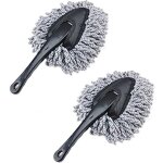 Lot de 2 brosses � d�poussi�rer en microfibre ultra douces pour tableau de bord de voiture, pour le nettoyage ...