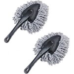 Lot de 2 brosses à dépoussiérer en microfibre ultra douces pour tableau de bord de voiture, pour le nettoyage ... Lot de 2 brosses à dépoussiérer en microfibre ultra douces pour tableau de bord de voiture, pour le nettoyage ...