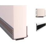 Lot de 2 butes de porte, butes de porte en caoutchouc, rglables, insonorisantes, longueur 93 cm