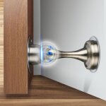 Lot de 2 but�es de porte magn�tiques, cales de porte int�rieures pour plinthes, but�es de porte au sol ...