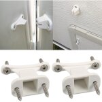 Lot de 2 butoirs de porte pour caravane, camping - car, caravane, blanc, pièces de rechange en plastique, ... Lot de 2 butoirs de porte pour caravane, camping - car, caravane, blanc, pièces de rechange en plastique, ...