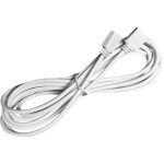 Feiyue - lot de 2 cbles de bande led blancs pour barre lumineuse, connecteur sans soudure, moulage par ...