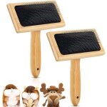 Lot de 2 cardeurs � laine, cardeurs � main pour laine, brosses � carder pour laine � feutrer � l'aiguille ...