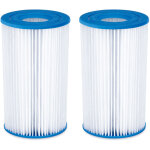 Lot de 2 cartouches filtres type a / c summer waves