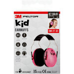 Lot de 2 casques anti - bruit pour enfants 3m? peltor? kid, snr 27 db, rose