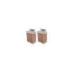 Lot de 2 cassettes anticalcaire type b non emc pour centrale vapeur, fer � repasser domena 500970813