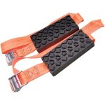Lot de 2 chanes pour pneus de roue, tapis antidrapant, plaques de sable pour vhicules tout - terrain, ...