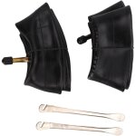 Lot de 2 chambres  air 10 x 2, 125 pour outil de pneu, chambre  air gonflable en caoutchouc butyle ...