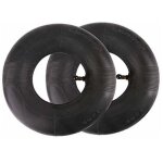 Lot de 2 chambres � air 410 / 350 - 6 micro tiller 4. 10 / 3. 50 - 6 coude pneumatique machines de jardin ...