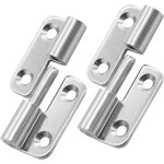 Lot de 2 charni�res amovibles � gauche en acier inoxydable, 1, 5 pouce, avec vis, pour petits drapeaux ...