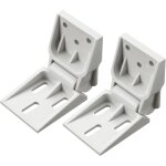Lot de 2 charni�res de cong�lateur en plastique compatibles avec les cong�lateurs haier, charni�res de ...