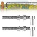 Lot de 2 charniere porte lourde acier inoxydable 304 gond portail charniere inox adapt�es aux portails ...