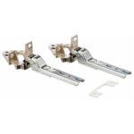 Lot de 2 charnieres de porte pour refrigerateur, congelateur bosch 00268698