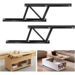 Lot de 2 charnières de table basse pliables - matériel de table basse - charnière de table relevable ... Lot de 2 charnières de table basse pliables - matériel de table basse - charnière de table relevable ...