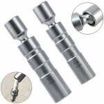 Lot de 2 cls  bougie d'allumage 14 mm, 16 mm, candlabres magntiques  douze pointes cl  bougie ...