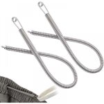 Lot de 2 clips de rechange pour enfile - aiguille � ressort de 9, 5 cm pour cordons de serrage avec enfile ...