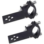 Lot de 2 colliers de serrage pour tube de fourche de moto - installation horizontale / verticale - montage ...