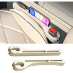 Lot de 2 combleurs d'espace pour si�ges auto, combleurs universels avec organiseur de rangement, bandes ...
