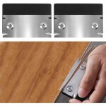 Lot de 2 coupe - bordures pour le travail du bois, rabot � main pour les bords, rabot d'angle, racloir ...