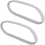 Lot de 2 courroies d'entra�nement en caoutchouc pour nettoyeurs de piscine ? installation rapide ? compatibili ...