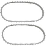 Lot de 2 courroies rcx23002 aquavac tiger shark pour nettoyeur de piscine hayward aquavac tiger shark ...