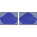 Lot de 2 coussinets de talon auto - adh�sifs - antid�rapants - pour la r�paration des trous de chaussures ...