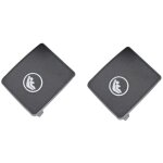 Lot de 2 crochets de fixation si�ge auto enfant housses isofit pour v90 xc40 xc60 s60 s90 noir