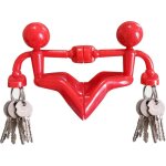 Lot de 2 crochets magntiques solides  ventouse pour rfrigrateur et conglateur - ide cadeau fantaisie ...