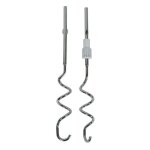 Lot de 2 crochets � p�trir pour robot p�tissier prepmix moulinex - ms - 652614