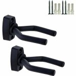 Lot de 2 crochets pour support mural de guitare acoustique, ukul�l�, basse, mandoline et banjo - accroche ...