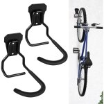 Lot de 2 crochets de v�lo verticaux pour porte - v�los, porte - v�los, support de rangement robuste pour ...