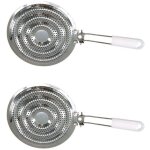 Lot de 2 diffuseurs de chaleur pour plaque de cuisson gaz fackelmann