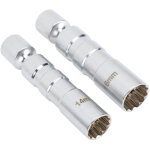 Lot de 2 douilles magn�tiques pour bougies d'allumage, 14 mm et 16 mm, � paroi mince, pour la r�paration ...