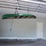 Lot de 2 �l�vateurs de kayak pour kayak et cano� - montage au plafond - avec corde de 16 m - pont �l�vateur ...