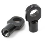 Lot de 2 - embout chape � ?il pour v�rin � gaz