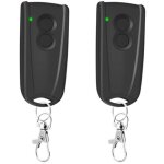 Lot de 2 �metteurs manuels de rechange pour ecostar rsc2 433, t�l�commande d'ouvre - porte de garage ...
